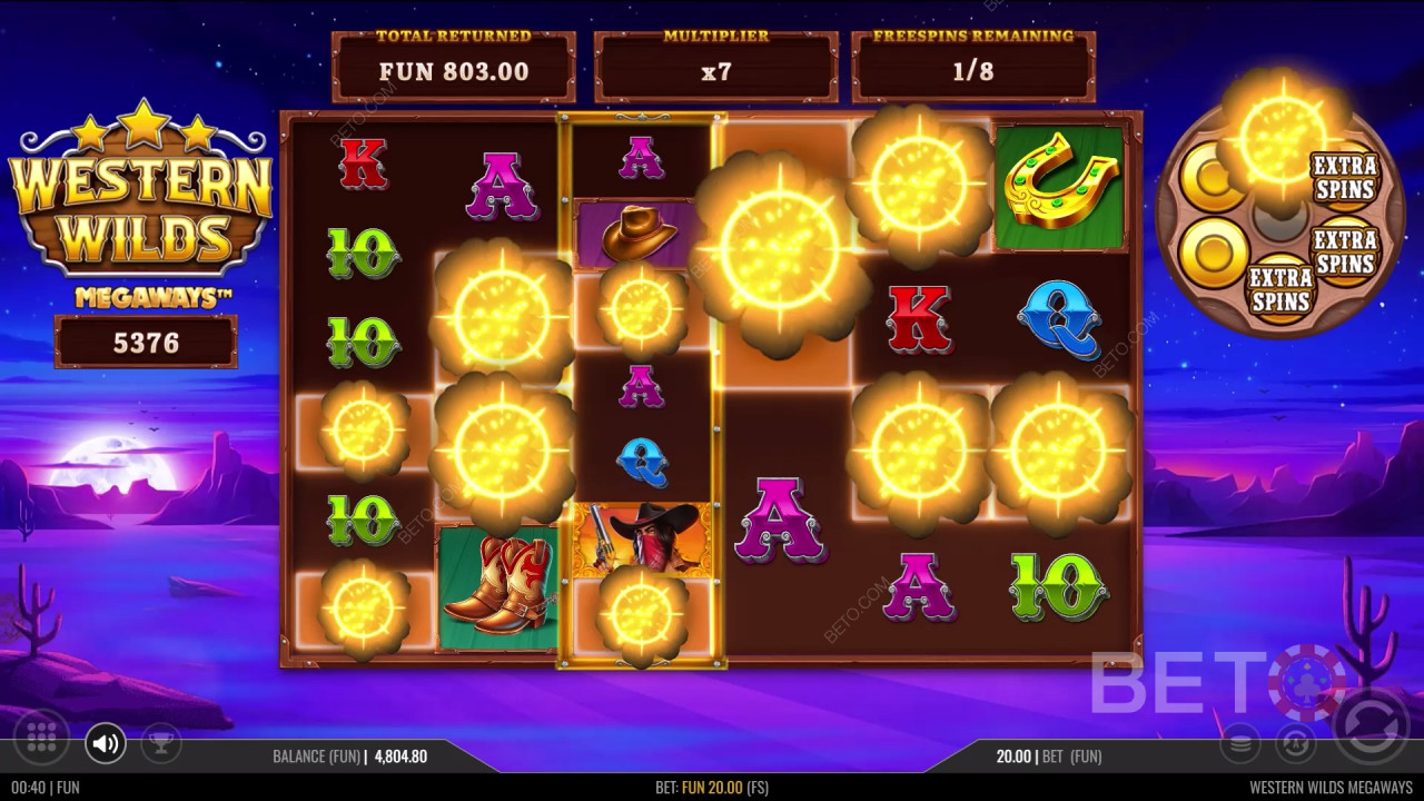 รีวิว Western Wilds Megaways โดย BETO Slots