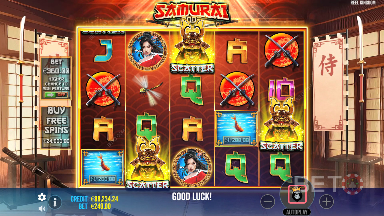 Samurai Code เล่นฟรี