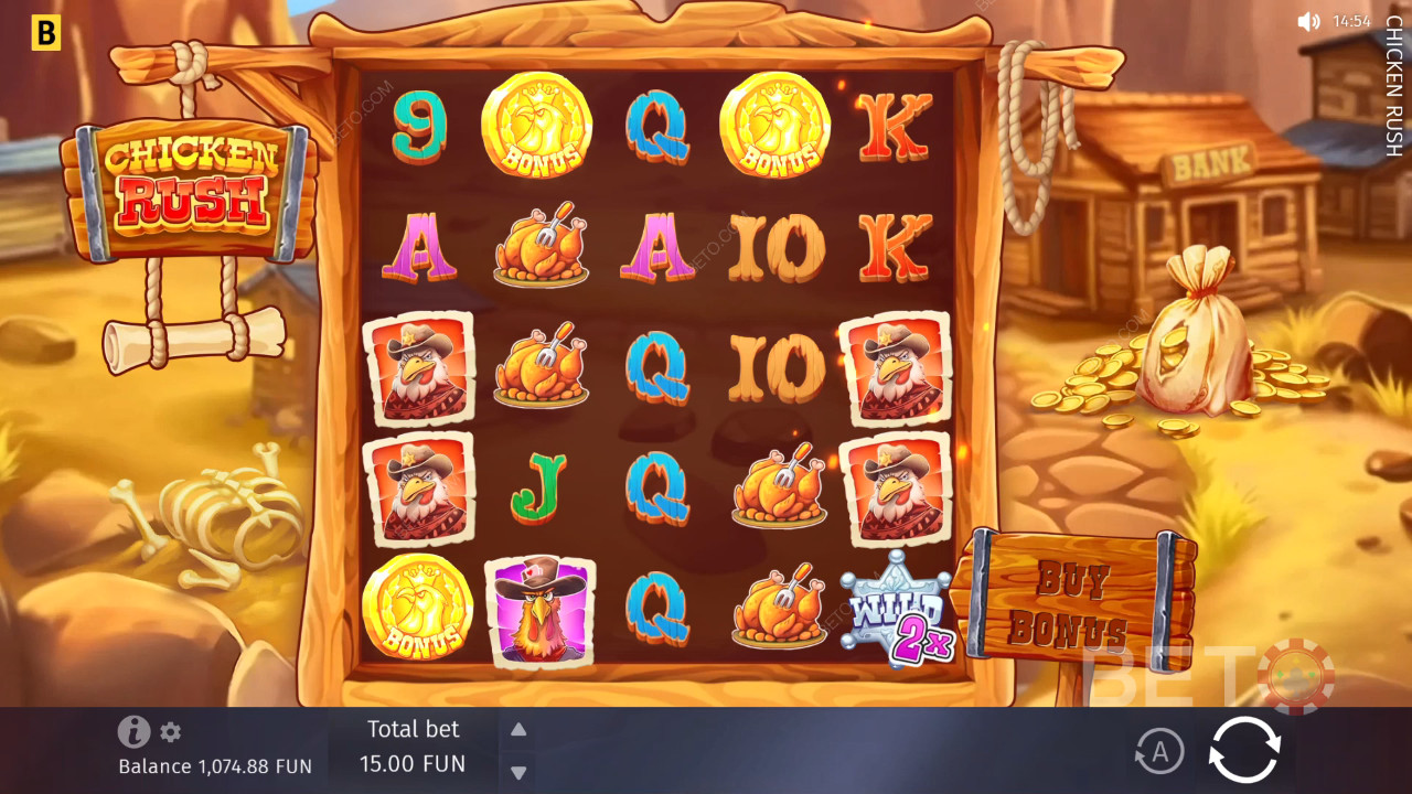 รีวิว Chicken Rush จาก BETO Slots