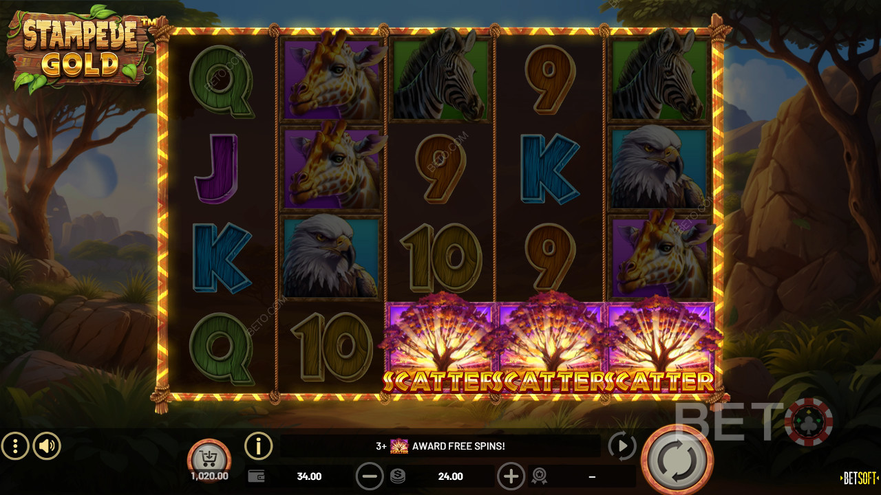 รีวิว Stampede Gold จาก BETO Slots