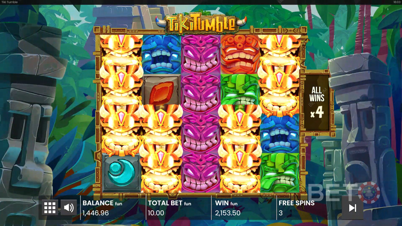 Tiki Tumble  เล่นฟรี