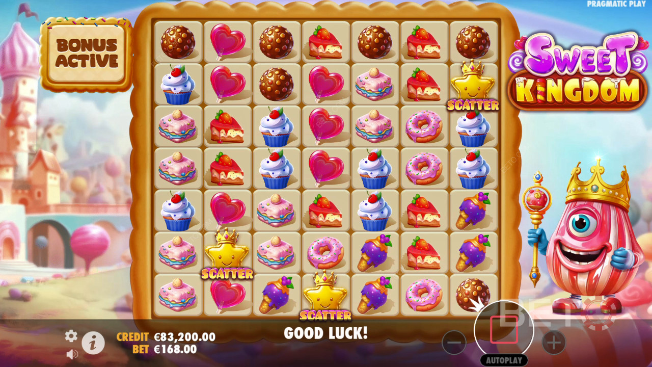 วิธีการเล่น Sweet Kingdom ของ Pragmatic Play