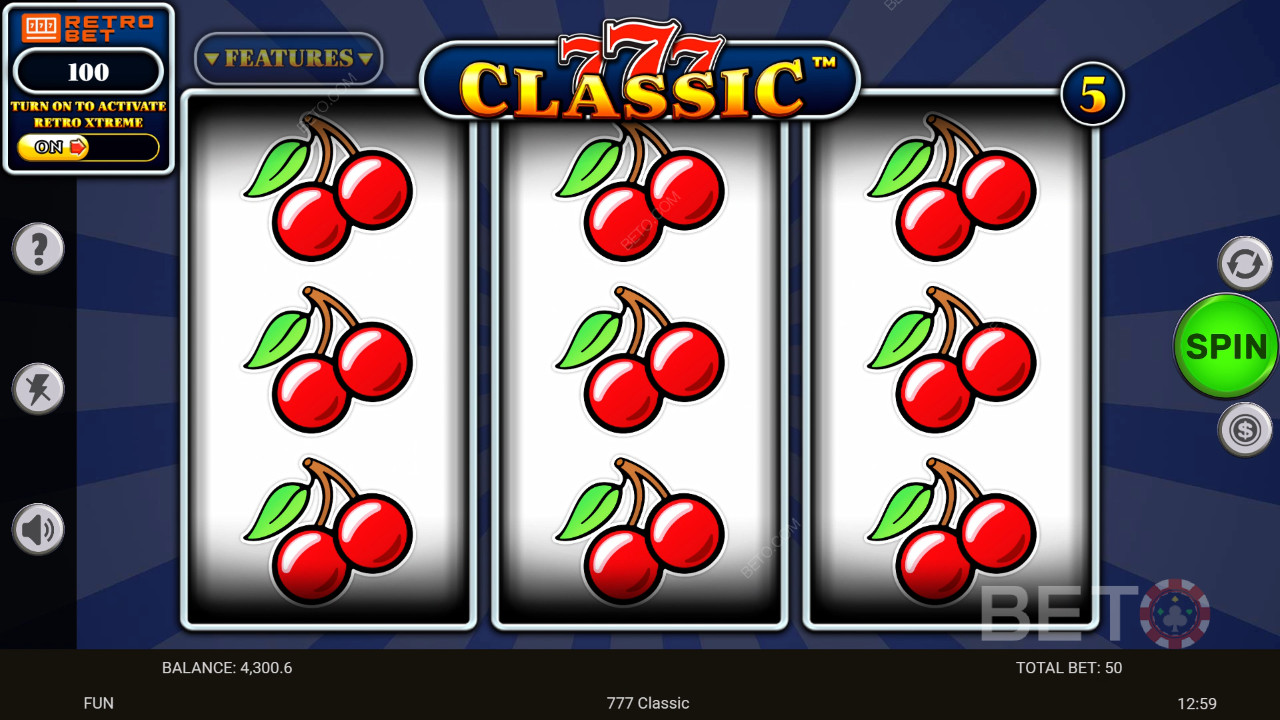 รีวิว 777 Classic โดย BETO Slots