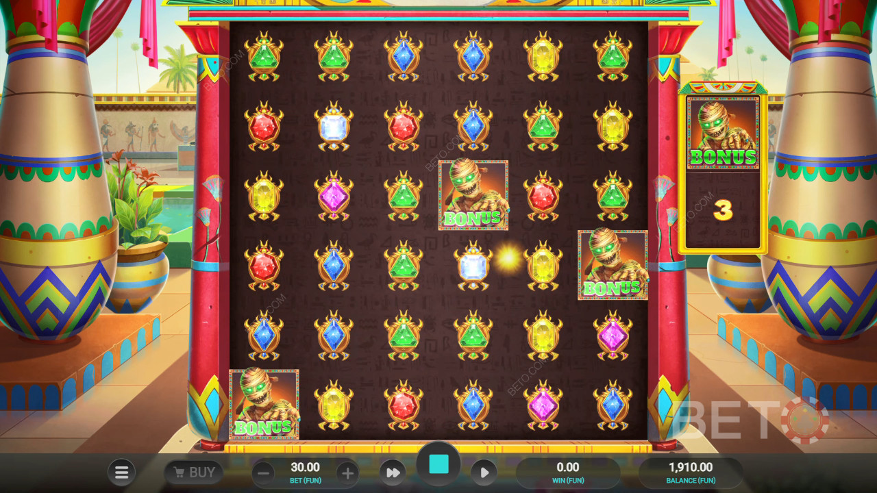 รีวิว Mummy Multiplier โดย BETO Slots
