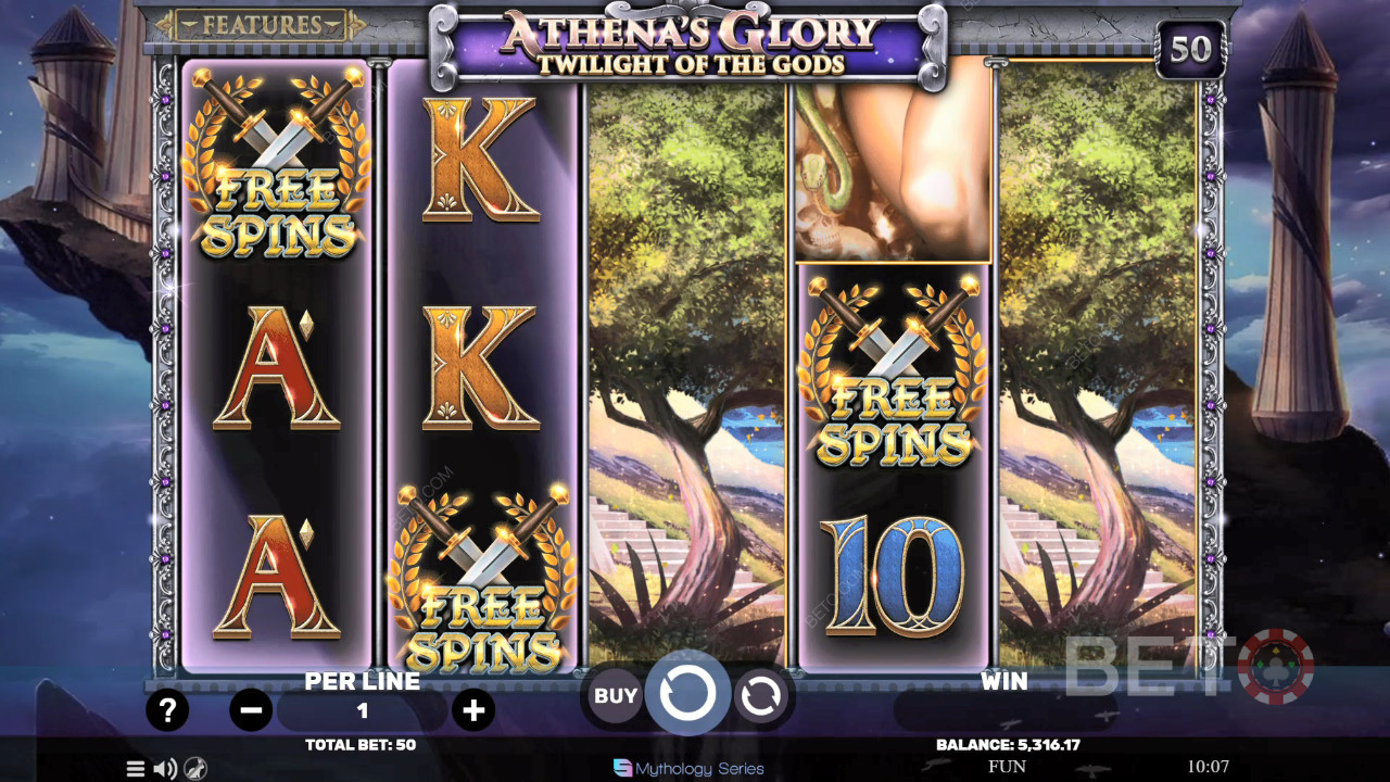 Athena's Glory – Twilight of the Gods เล่นฟรี