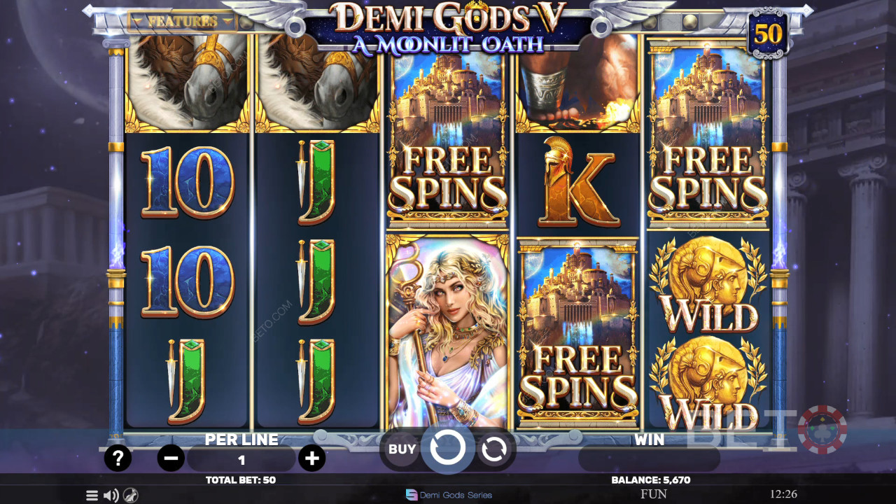 Demi Gods V – A Moonlit Oath เล่นฟรี
