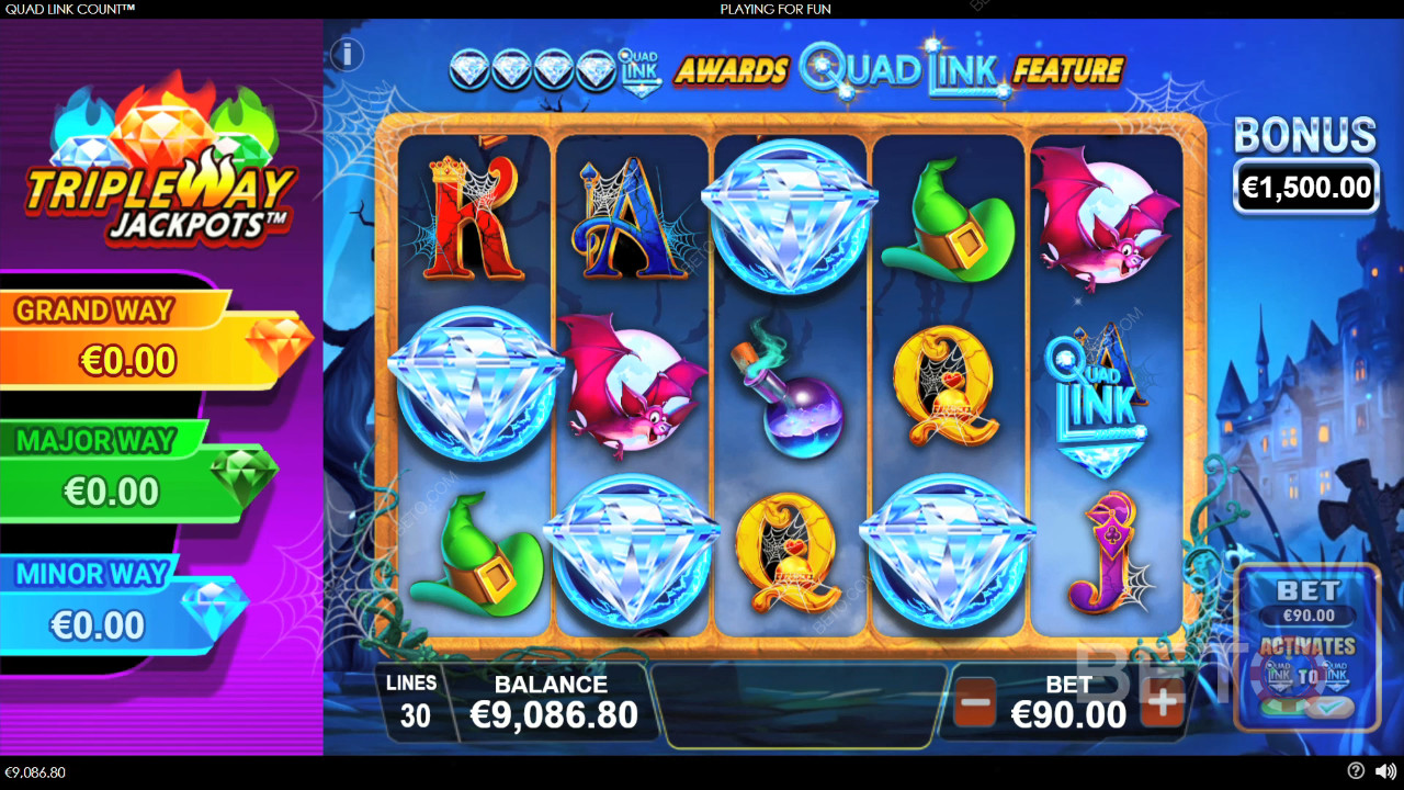 Quad Link: Count เล่นฟรี