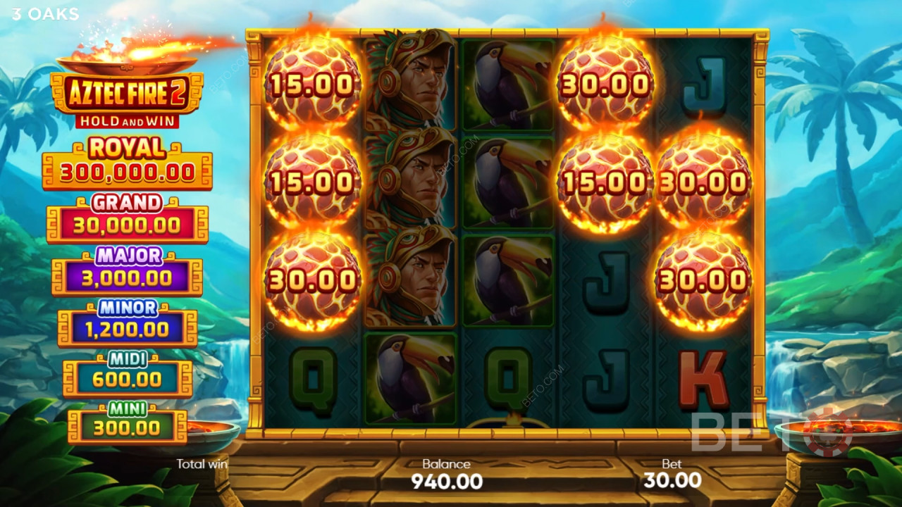 Aztec Fire 2 เล่นฟรี