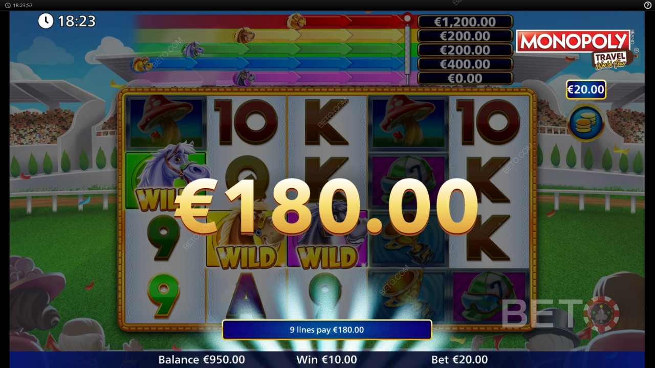 รีวิว Monopoly Travel World Tour โดย BETO Slots