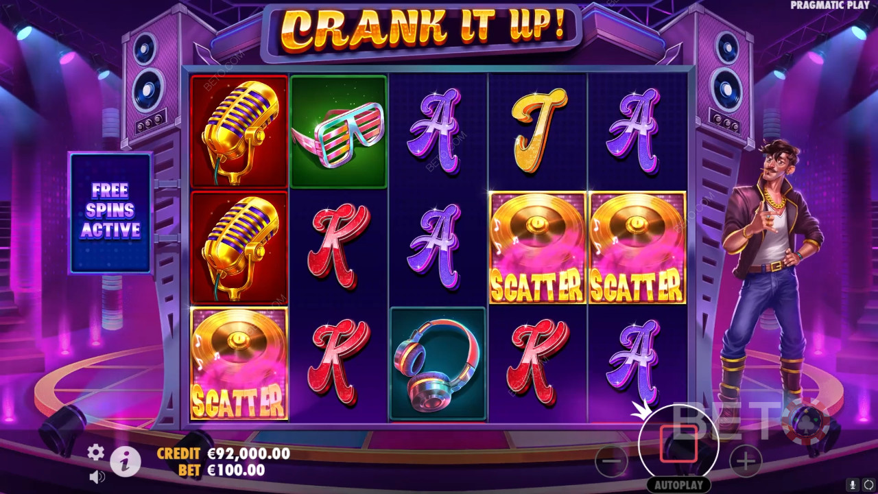 Crank It Up (Pragmatic Play) เล่นฟรี