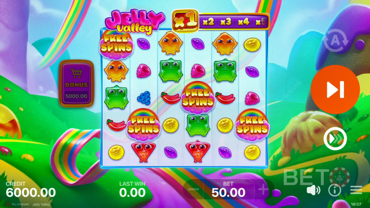 รีวิว Jelly Valley โดย BETO Slots