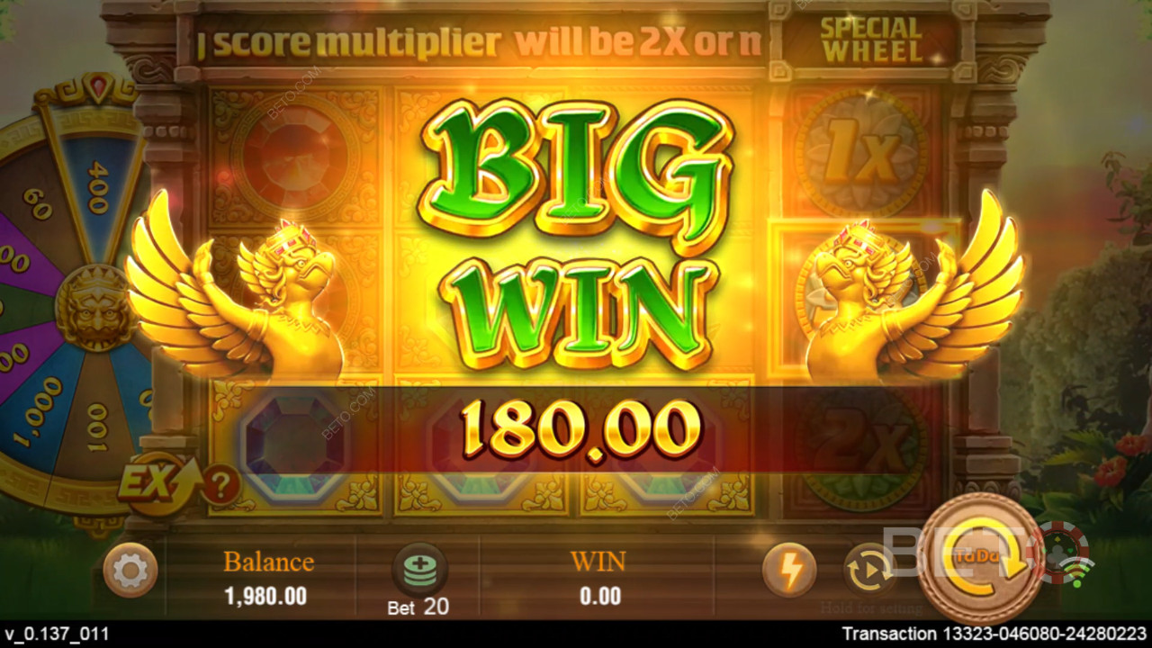 รับรางวัล 10,000 เท่าของการเดิมพันของคุณในสล็อต Fortune Gems 2!