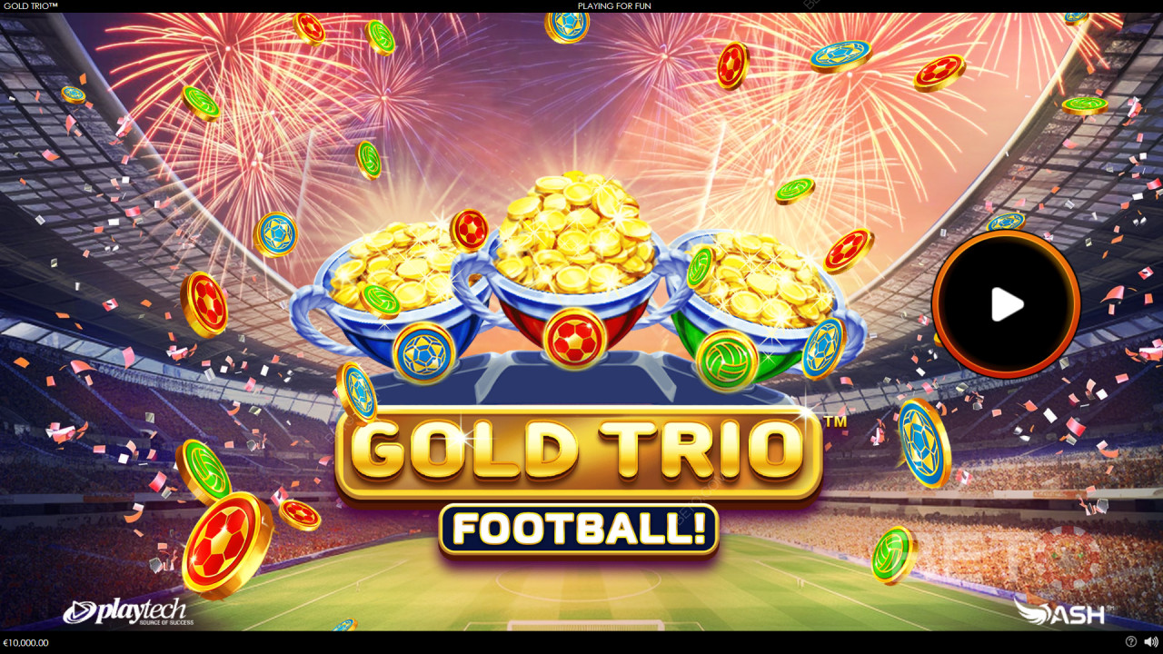 Gold Trio: ฟุตบอล! วิดีโอสล็อต - คำตัดสินของเรา
