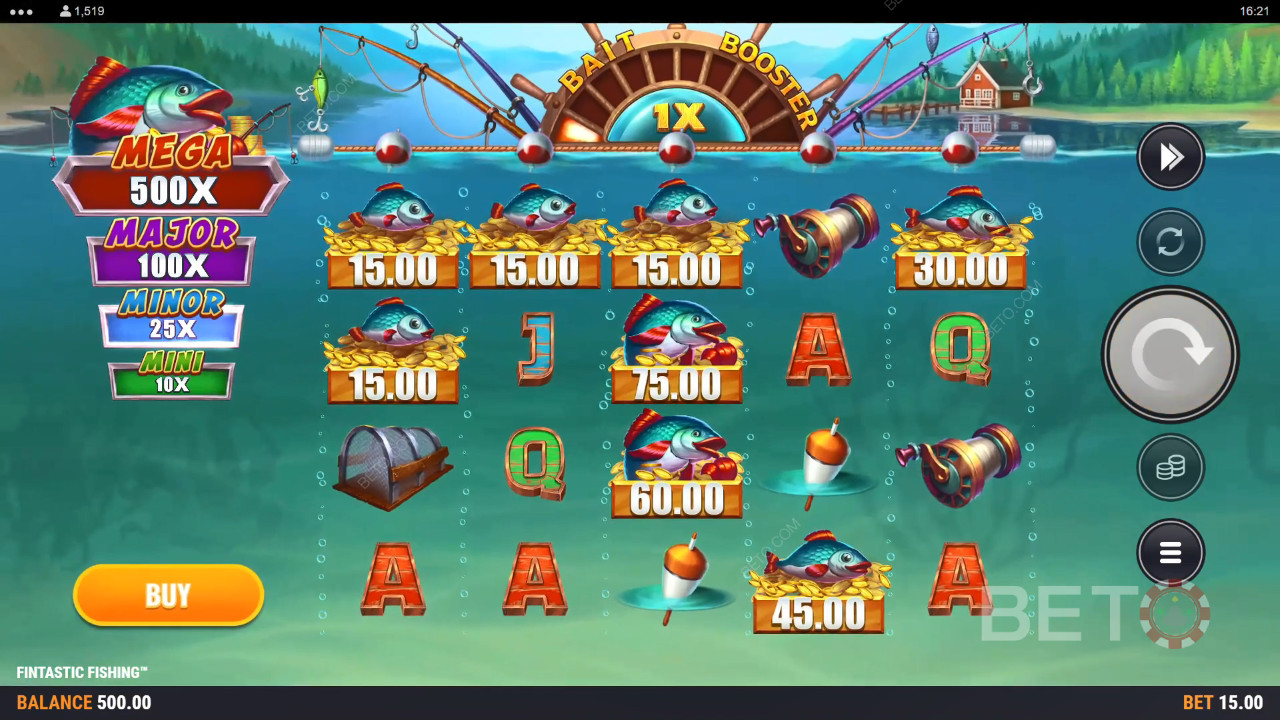 รีวิว Fintastic Fishing โดย BETO Slots