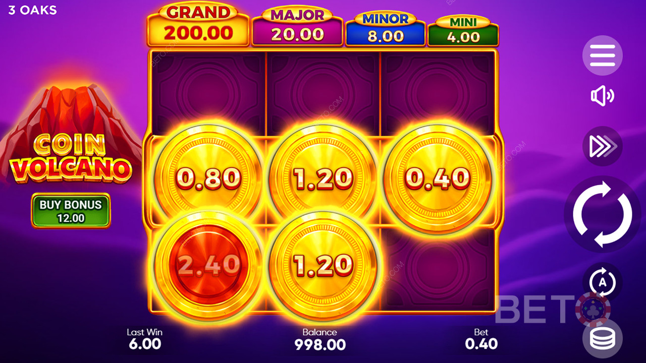 สล็อตวิดีโอ Coin Volcano คุ้มหรือเปล่า?