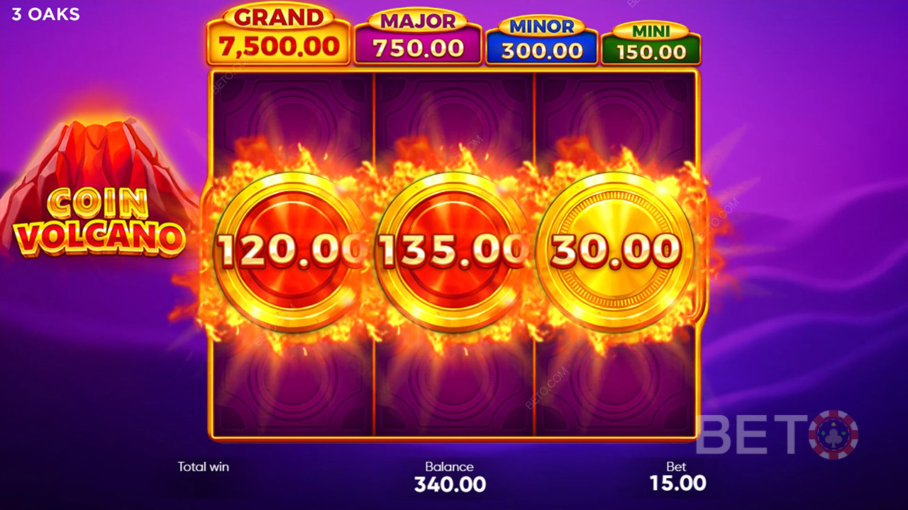 ธีมและการออกแบบ: Explosive Lava Riches