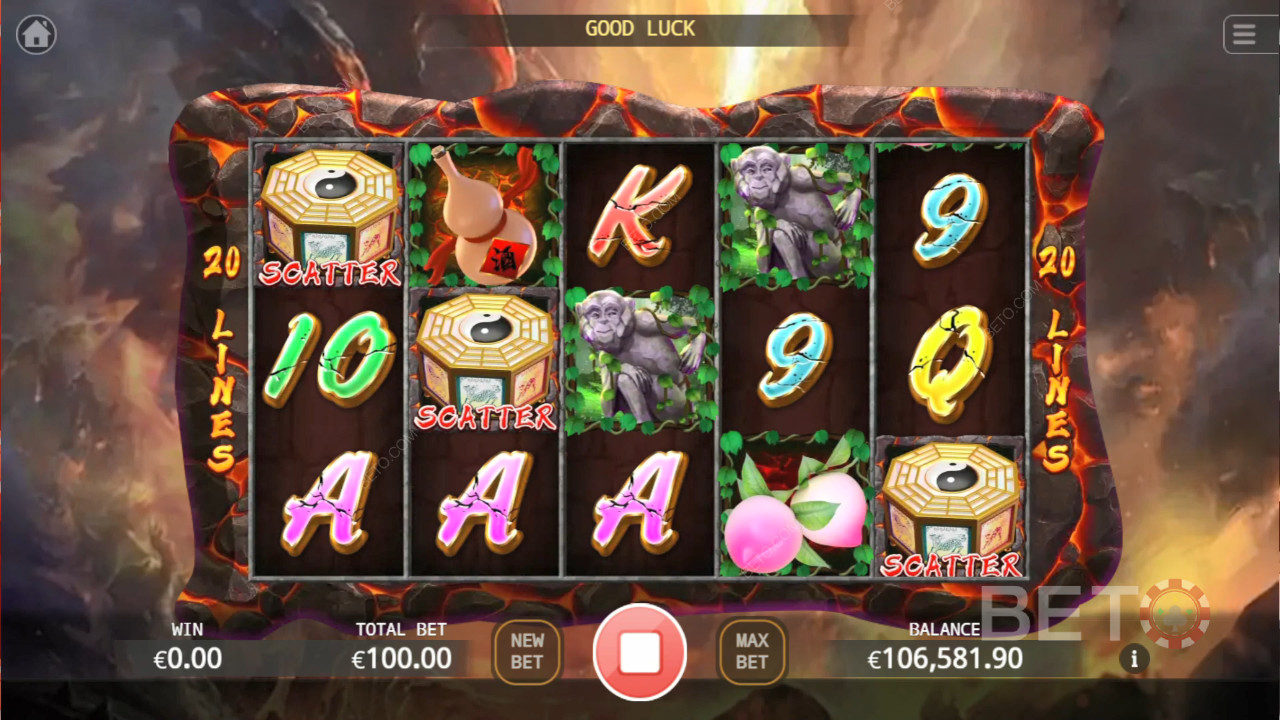 รีวิว Monkey King โดย BETO Slots