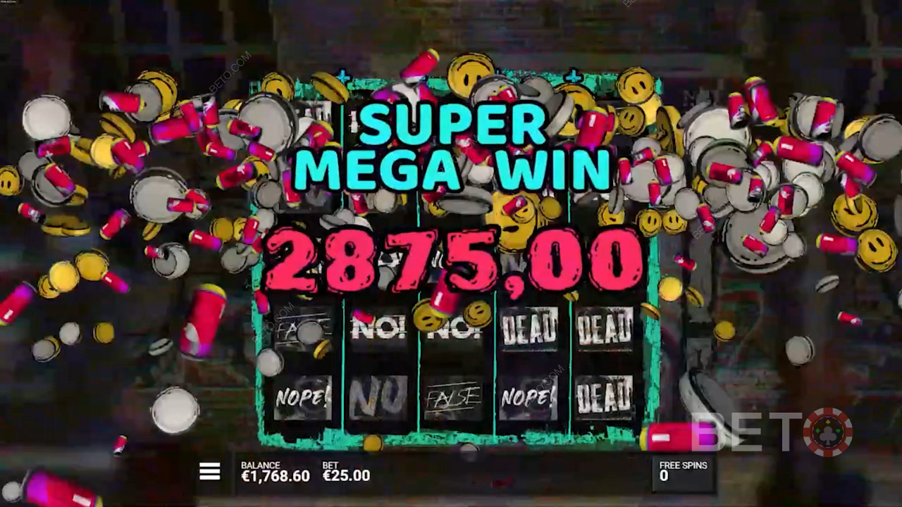 วู้ฮู! นั่นคือสิ่งที่เราเรียกว่า SUPER MEGA WIN