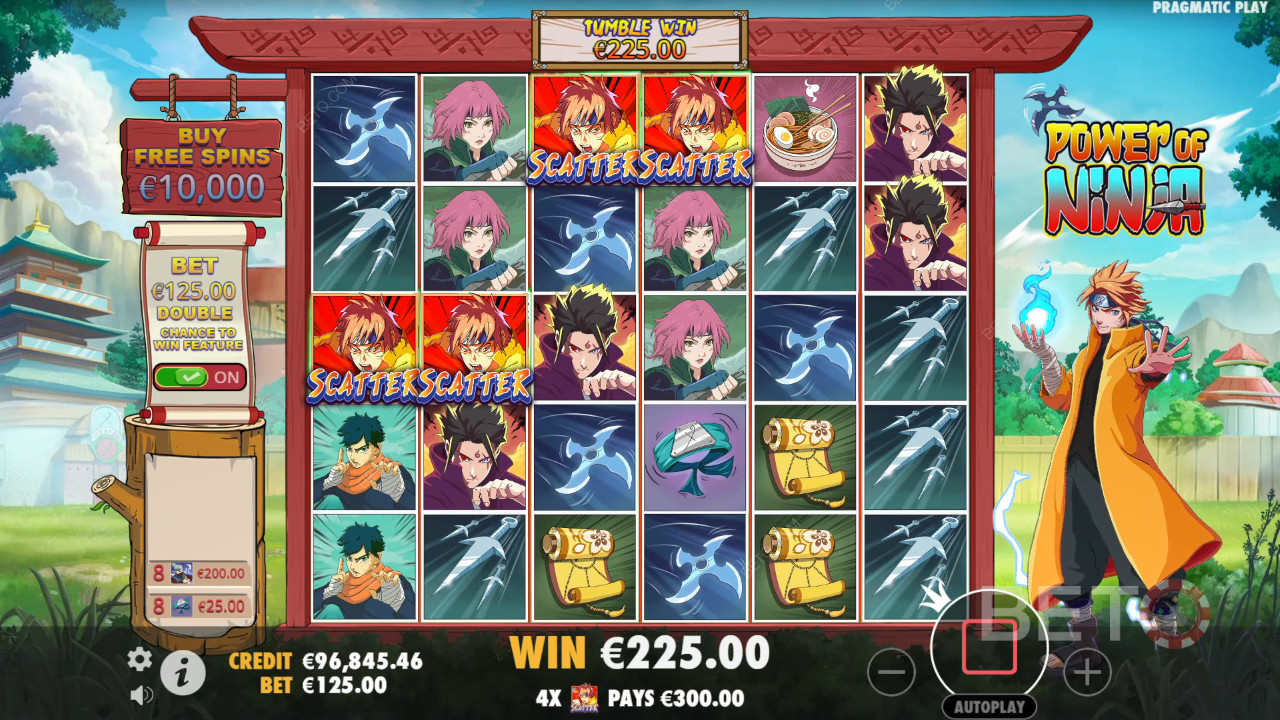 รีวิว Power of Ninja โดย BETO Slots