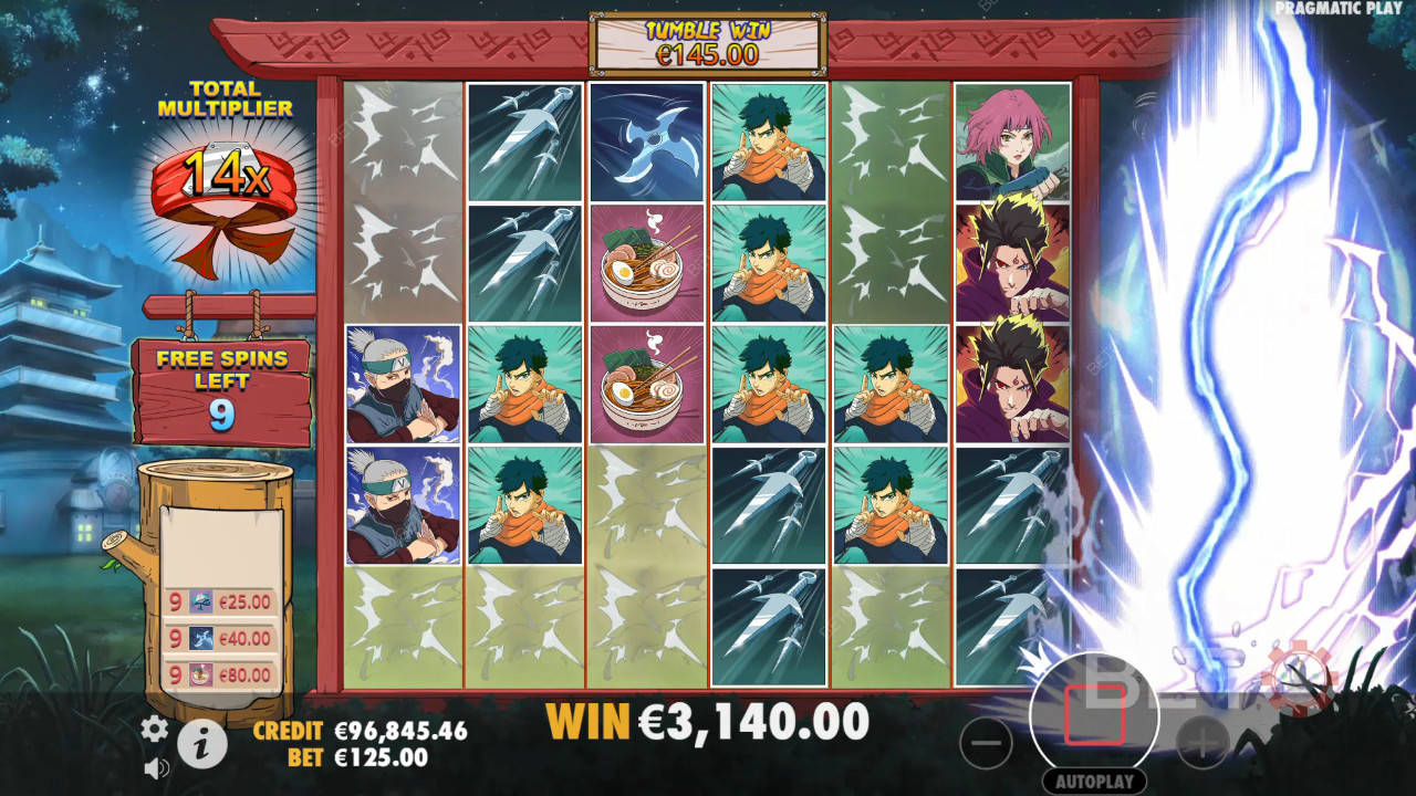 วิธีเล่น Power of Ninja ของ Pragmatic Play