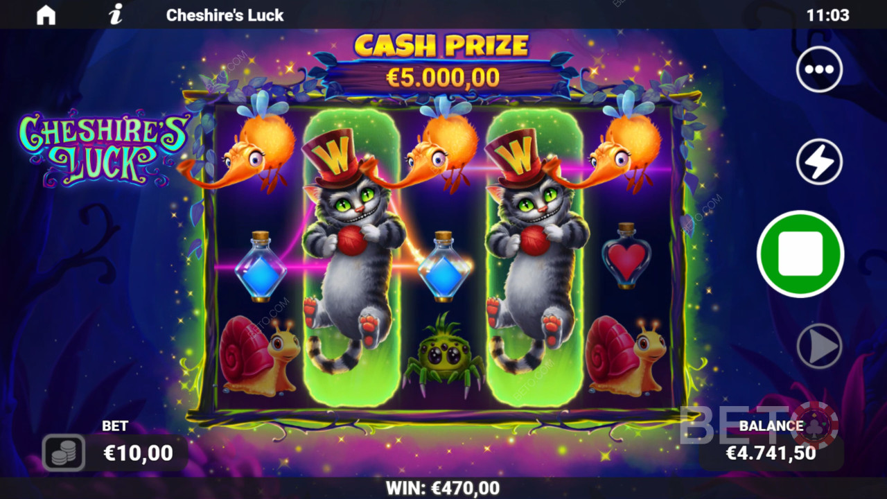 Cheshire's Luck เล่นฟรี