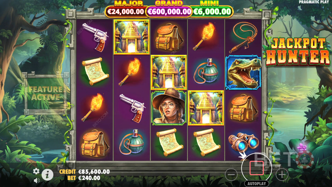 รีวิว Jackpot Hunter โดย BETO Slots