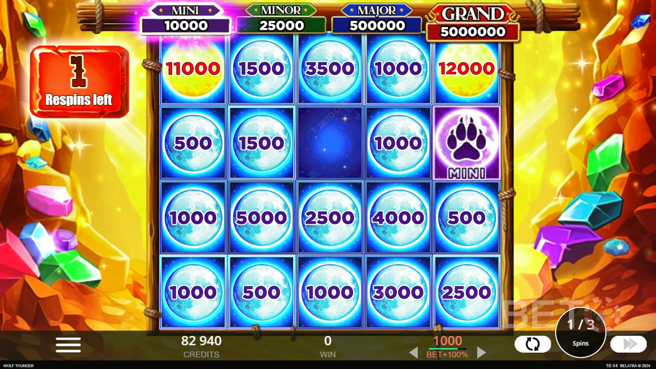 Wolf Thunder เล่นฟรี