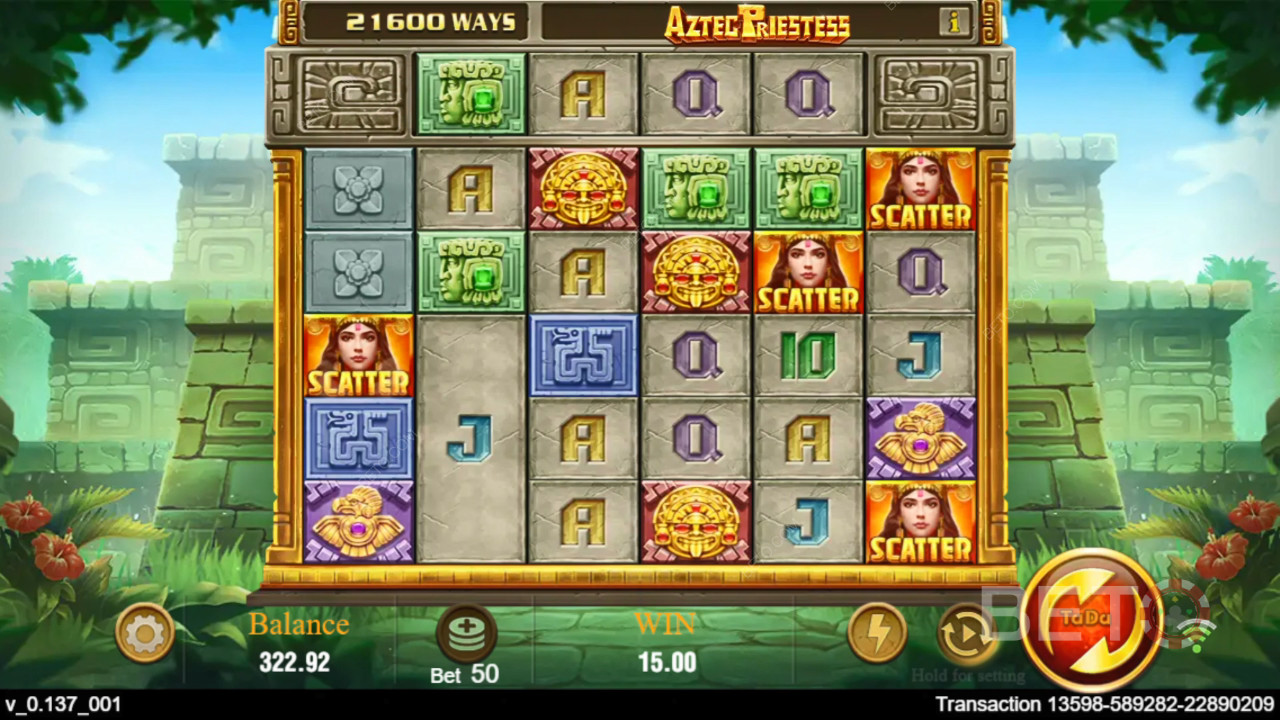Aztec Priestess เล่นฟรี