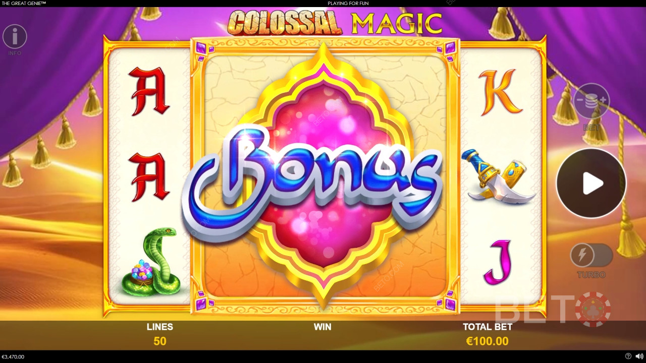 The Great Genie เล่นฟรี