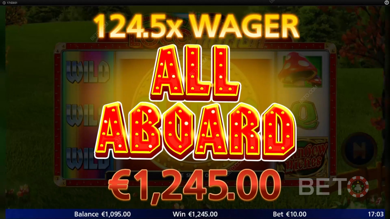 สล็อต Rainbow Riches Locomotion คุ้มหรือเปล่า?