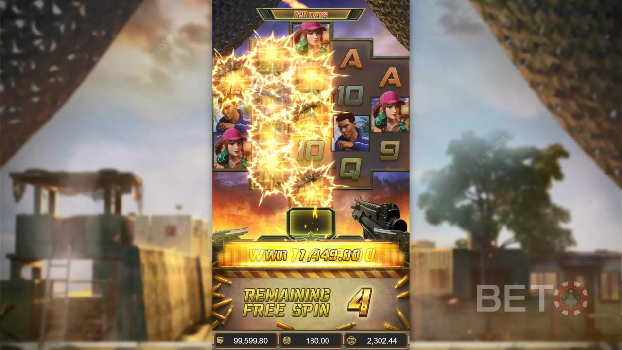วิดีโอสล็อต Battleground Royale - คำตัดสินขั้นสุดท้าย