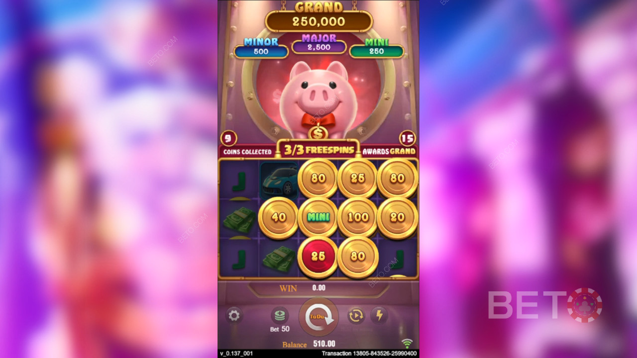 วิธีเล่นเกม Lucky Piggy 3 ของ TaDa Gaming