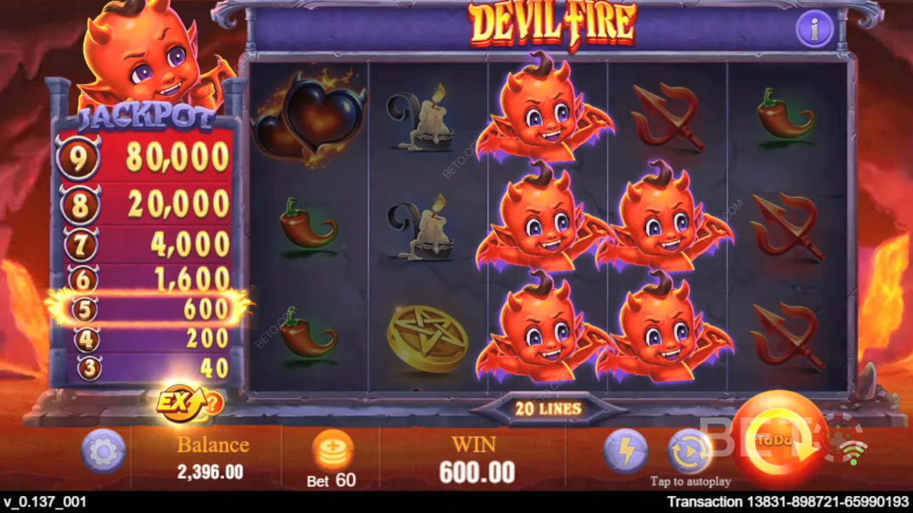 วิดีโอสล็อต Devil Fire คุ้มหรือเปล่า?