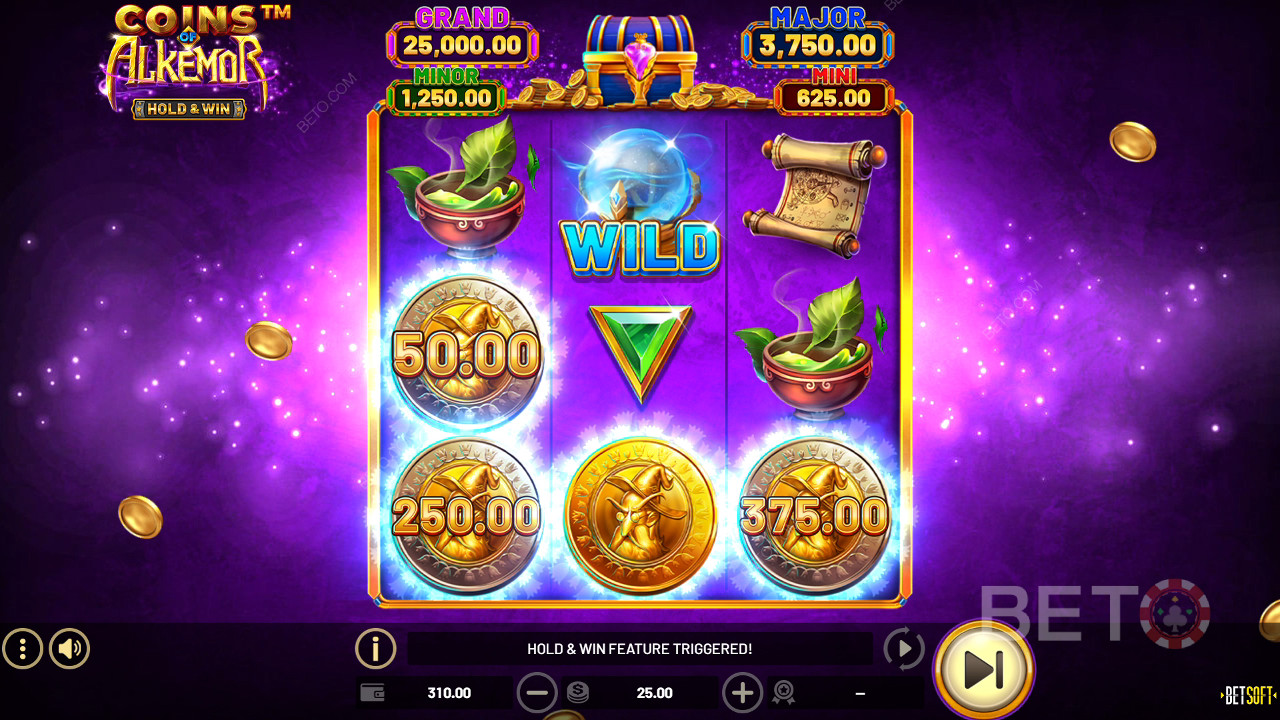 Coins of Alkemor – Hold & Win เล่นฟรี