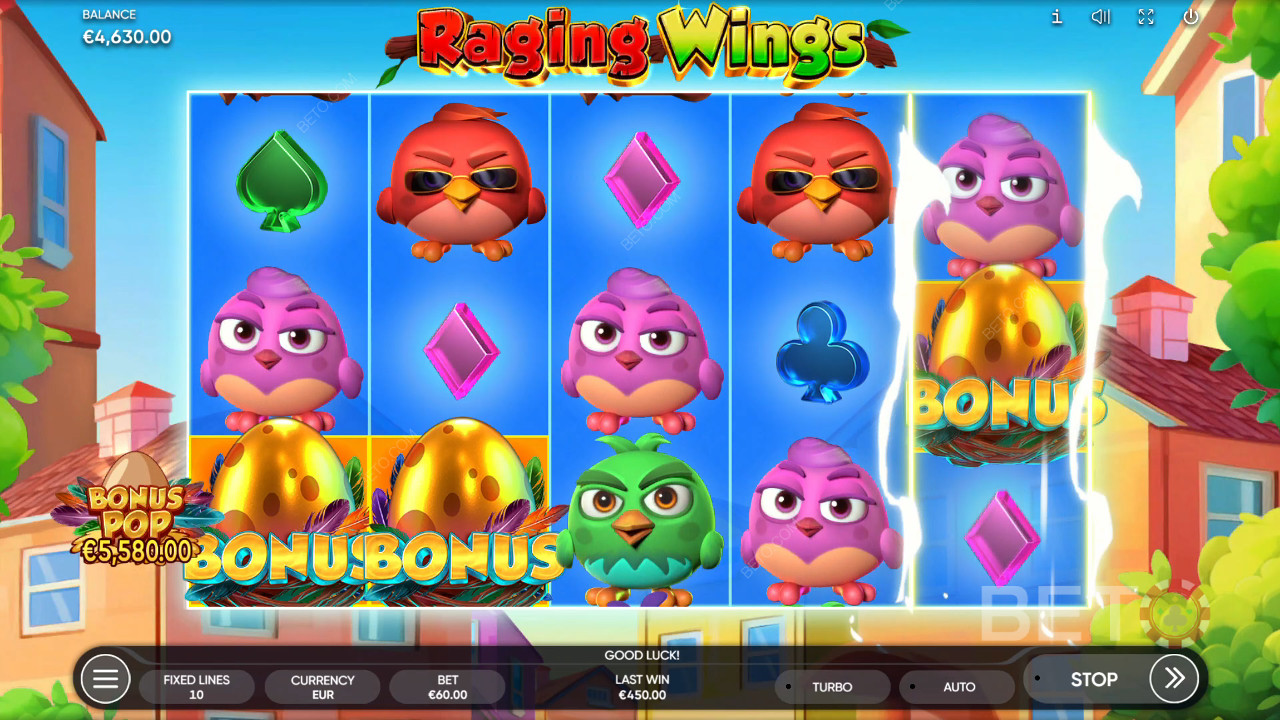 Raging Wings เล่นฟรี