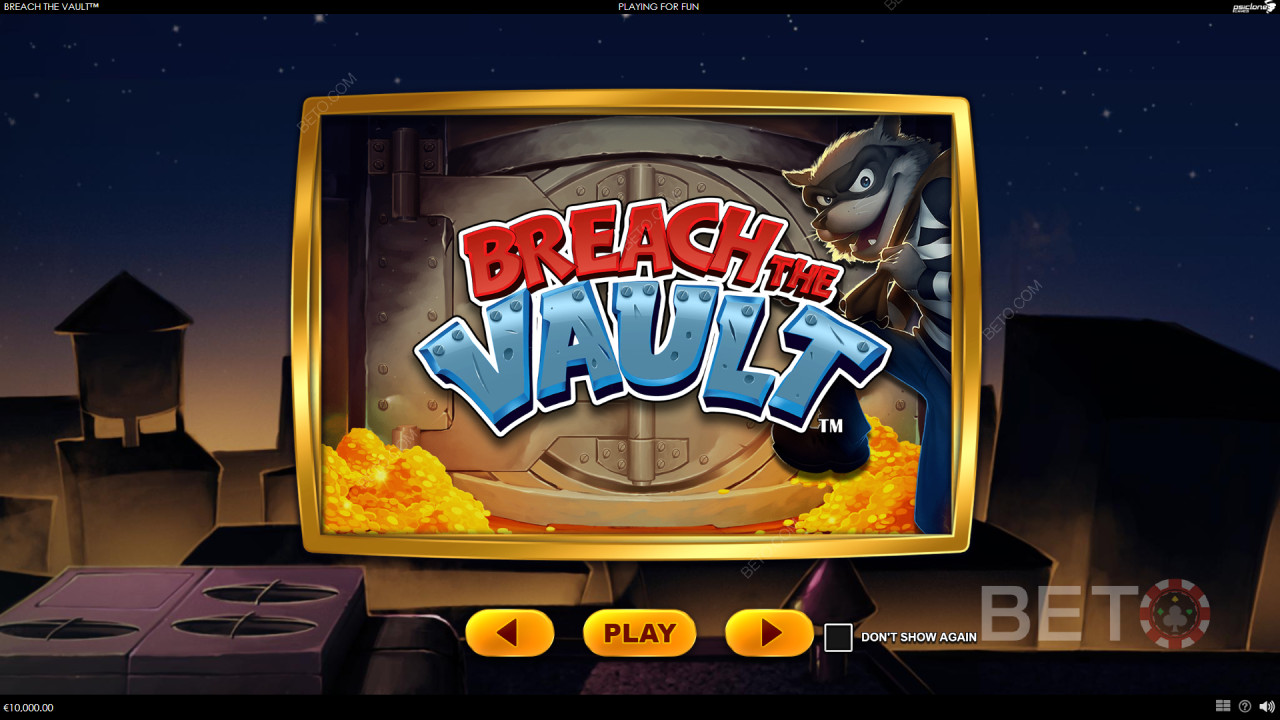 ธีมและการออกแบบ: Heist Adventure Fusion