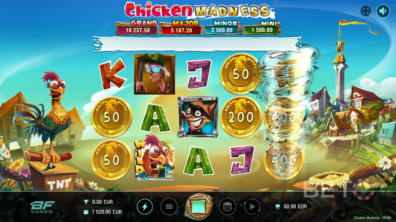Chicken Madness เล่นฟรี