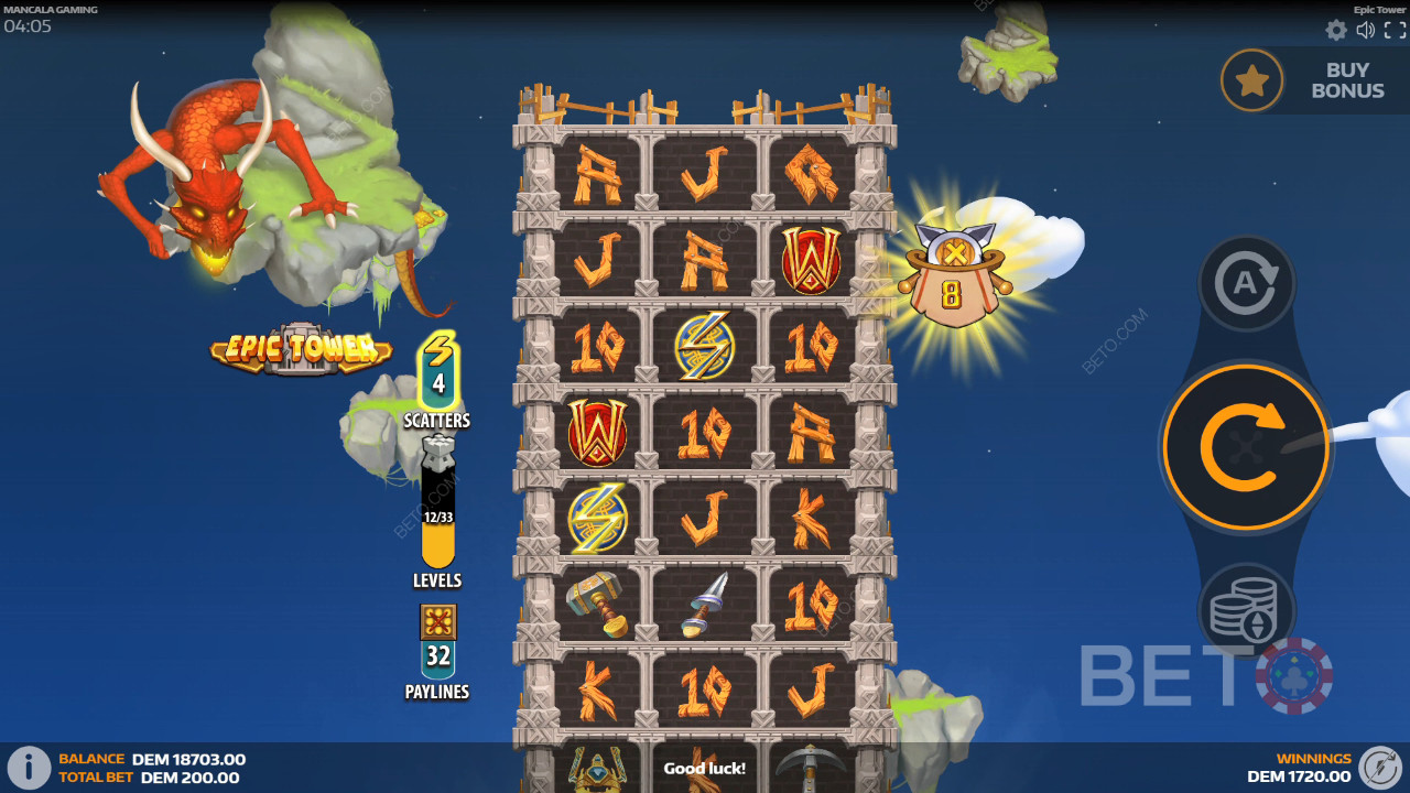 Epic Tower เล่นฟรี