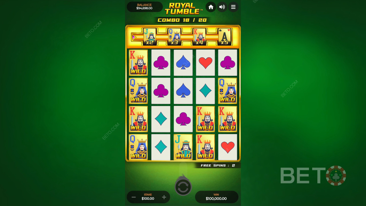 รีวิว Royal Tumble โดย BETO Slots
