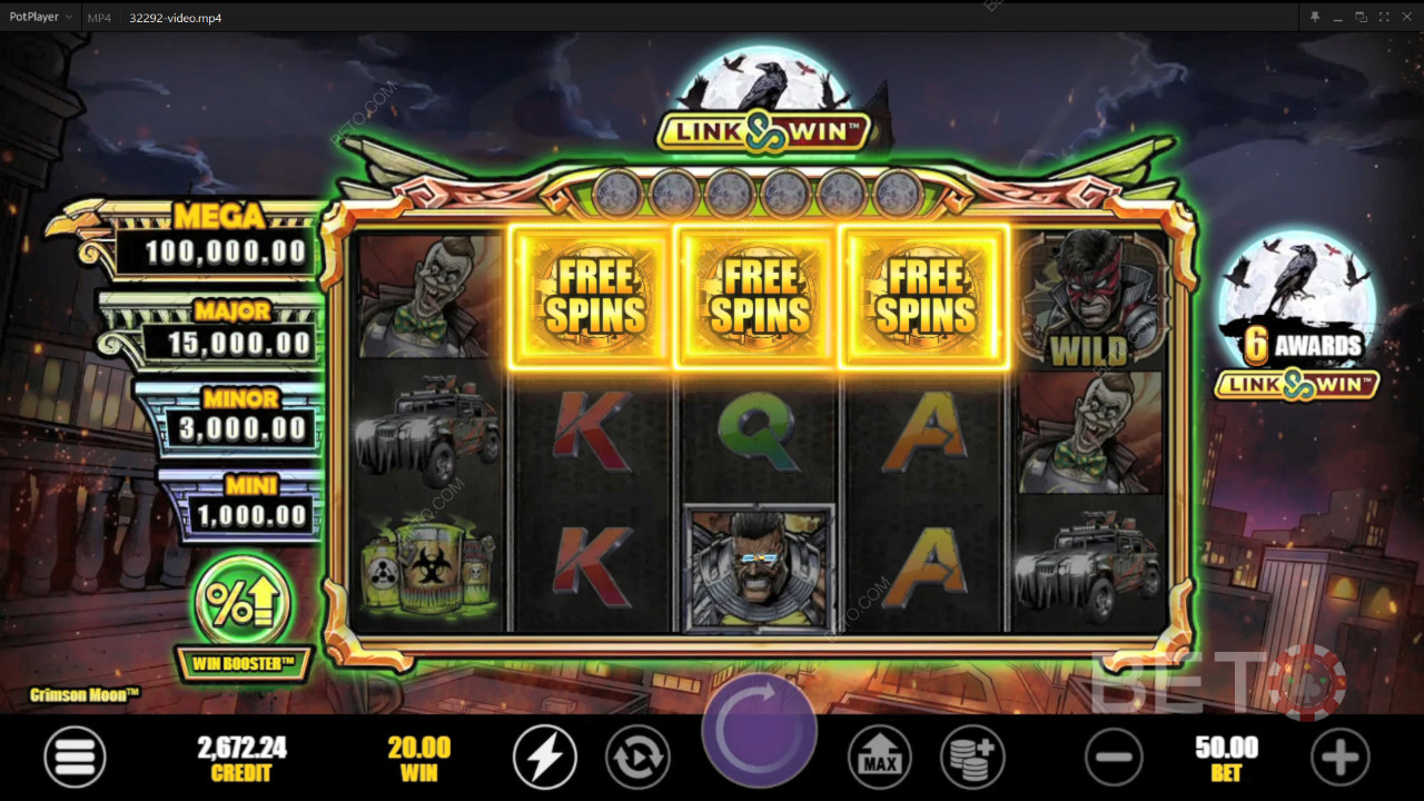 รีวิว Crimson Moon โดย BETO Slots