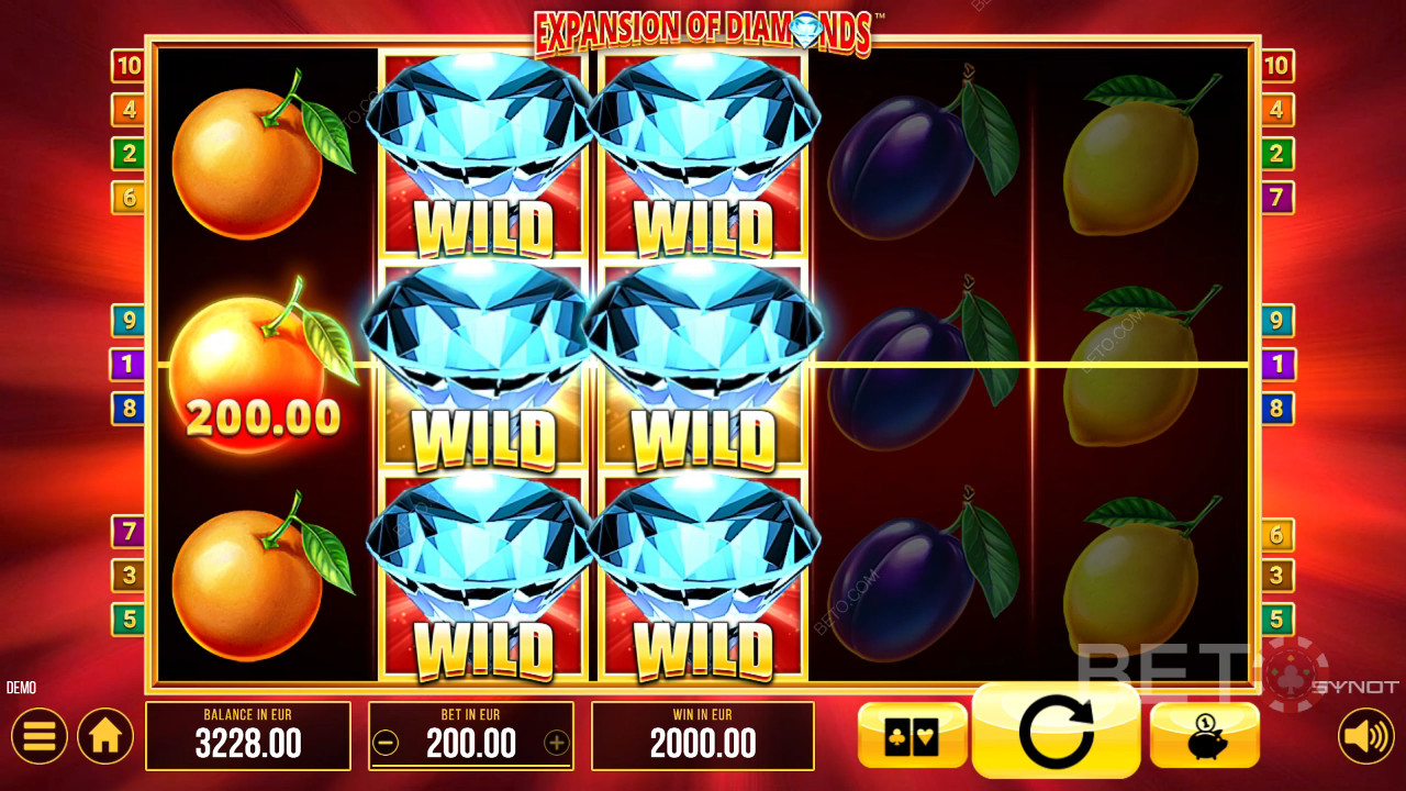 รีวิว Expansion of Diamonds โดย BETO Slots