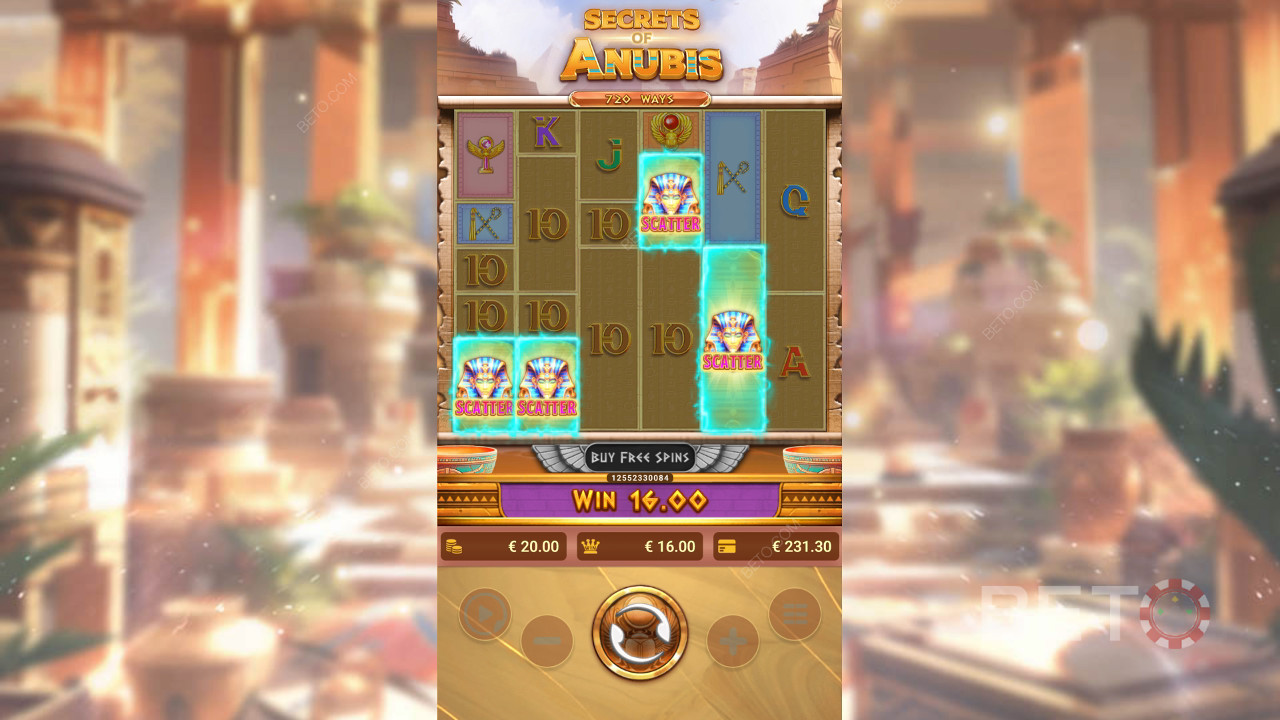 Secrets of Anubis เล่นฟรี