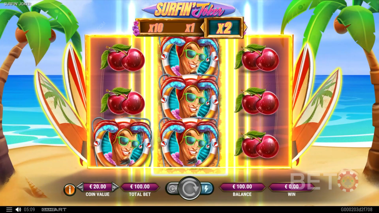Surfin’ Joker เล่นฟรี