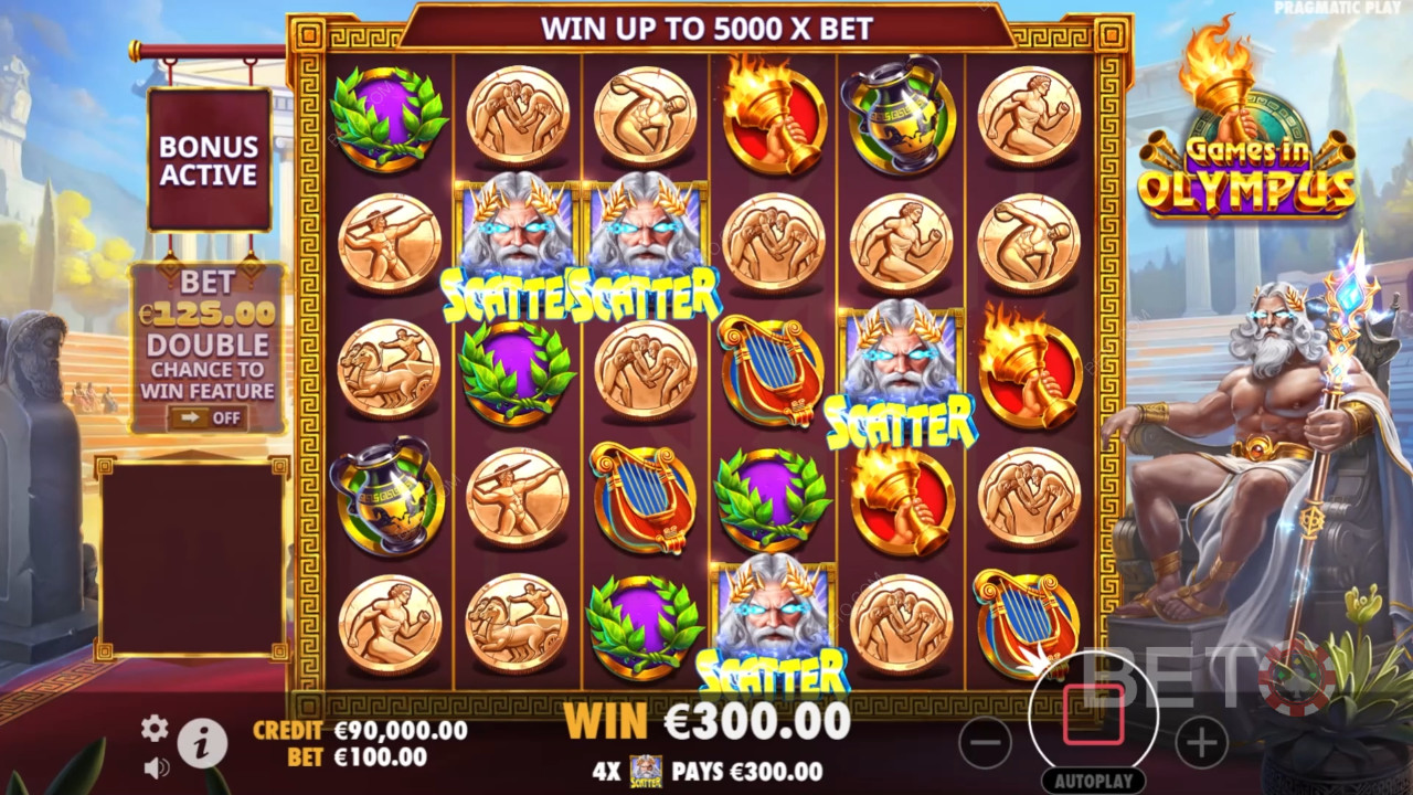 Games in Olympus เล่นฟรี