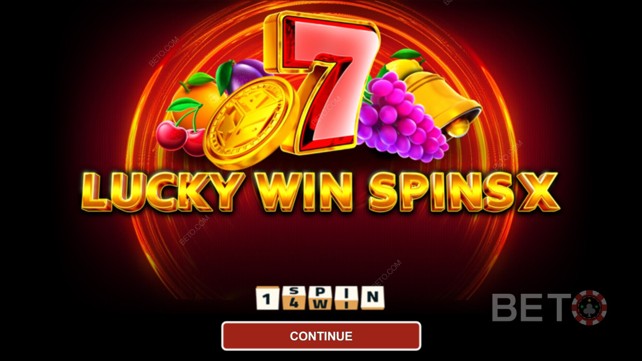 รับรางวัล 2,500 เท่าของการเดิมพันของคุณในสล็อตวิดีโอ Lucky Win Spins X!