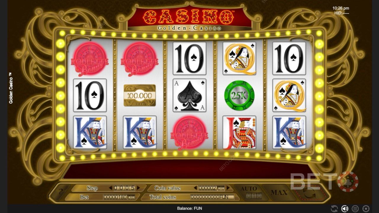 รีวิว Golden Casino โดย BETO Slots