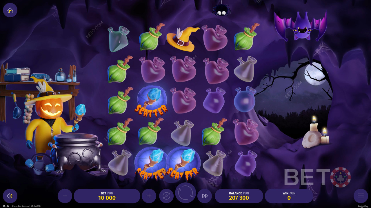รีวิว Pumpkin Potion โดย BETO Slots