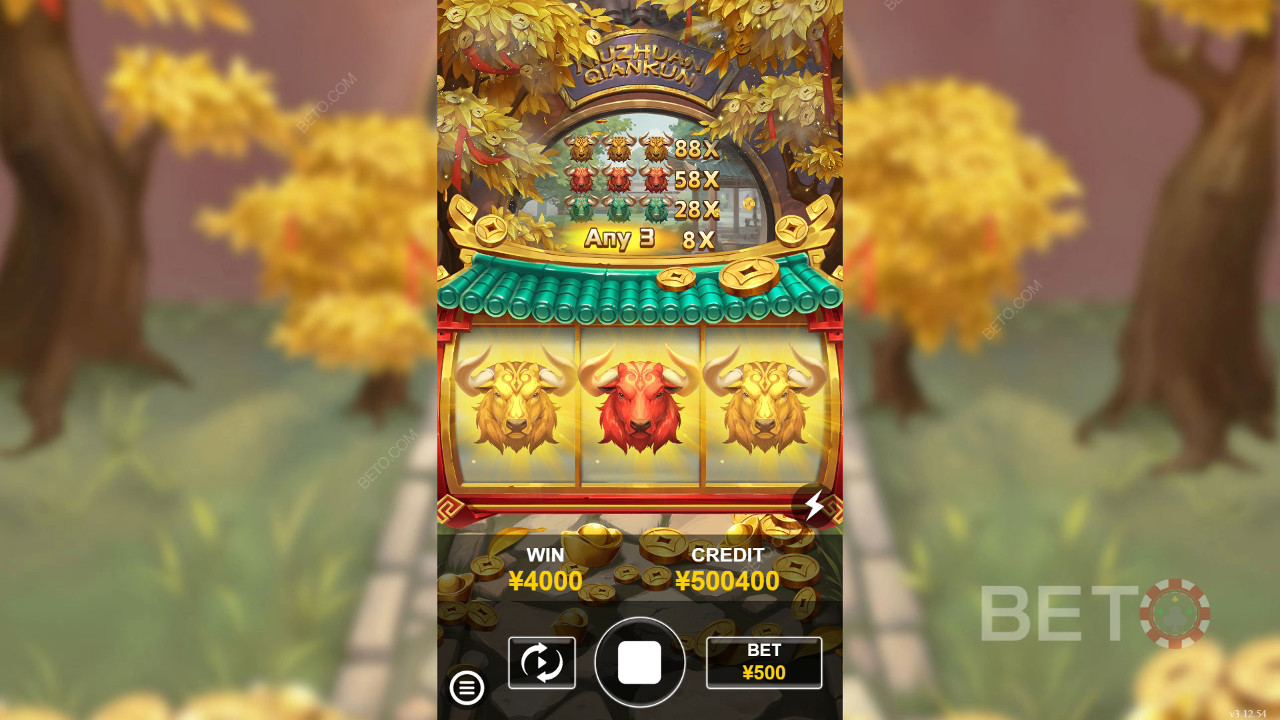 รีวิว Niu Zhuan Qian Kun โดย BETO Slots