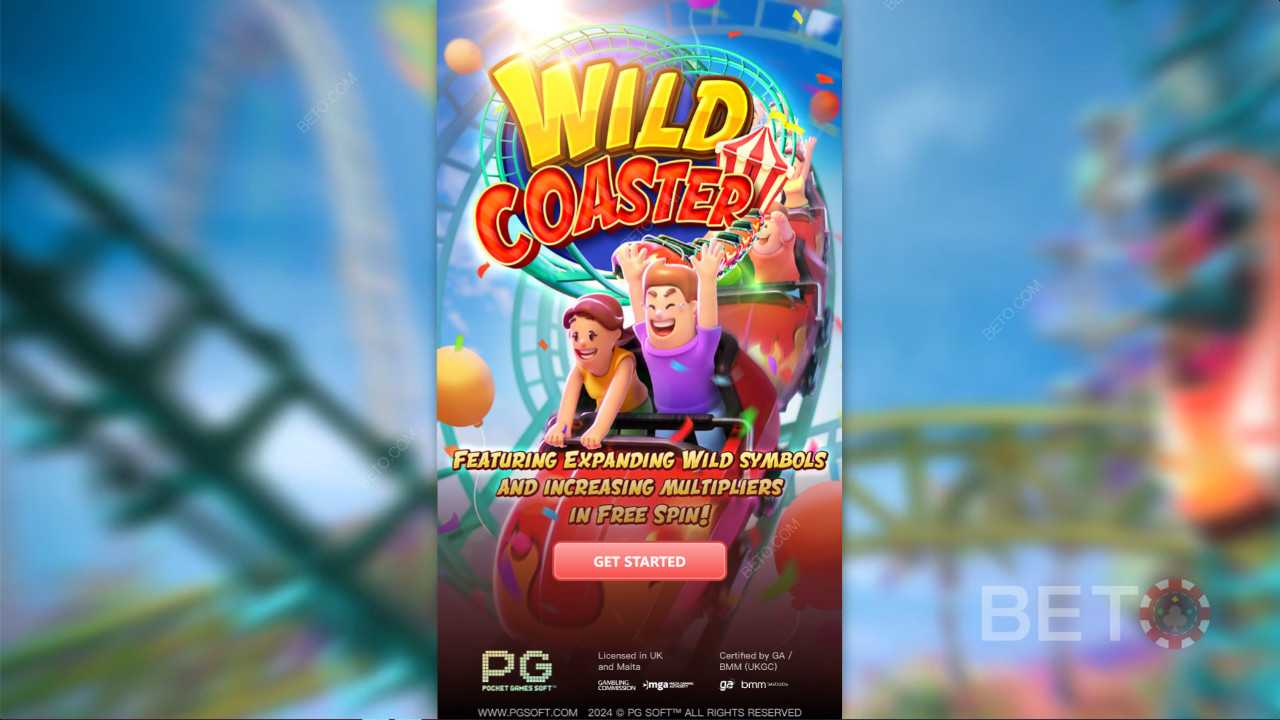 ชนะ 16,465 เท่าของเงินเดิมพันของคุณในสล็อตวิดีโอ Wild Coaster!