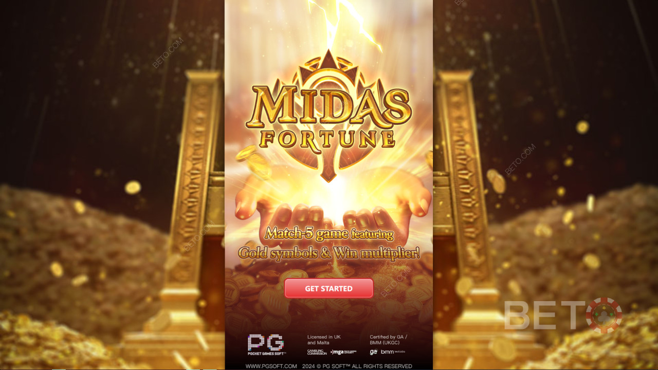 วิธีเล่น Midas Fortune ของ PG Soft